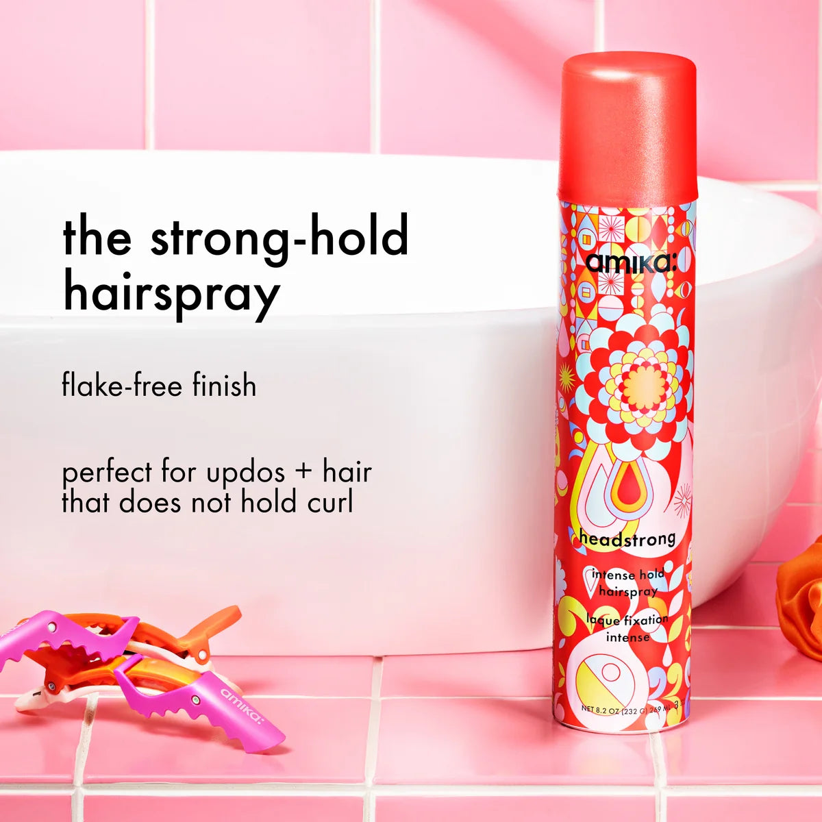 Amika Headstrong Intense Hold Hairspray 269ml